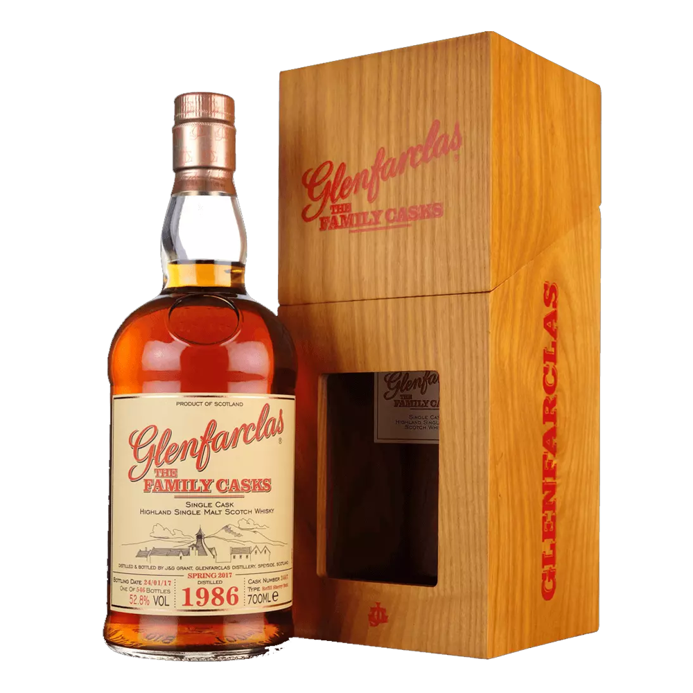 Whisky Glenfarclas Family 1986-2017 52,8% 700 ml