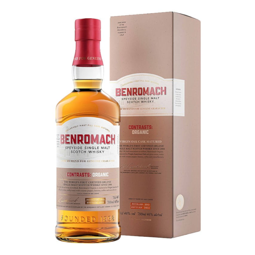 Whisky Benromach Organic 2013 46% 700 ml