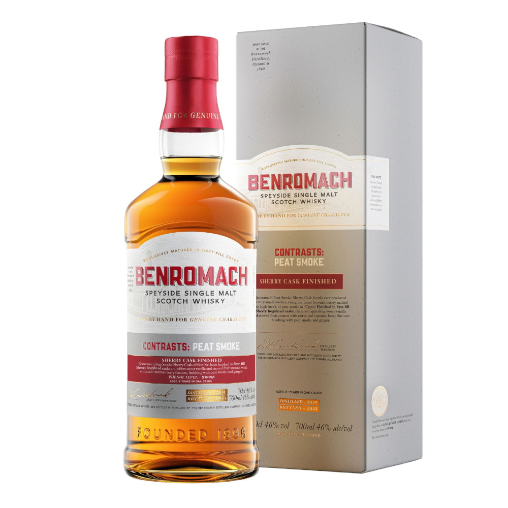 Whisky Benromach Peat Smoke 2010 46% 700 ml kartonik