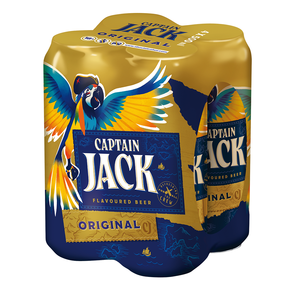 Piwo Captain Jack Original 6% 4x500 ml