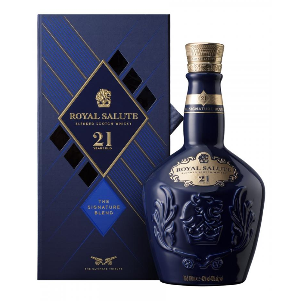 Whisky Chivas Royal Salute Diamond 21 YO 40% 700 ml zestaw
