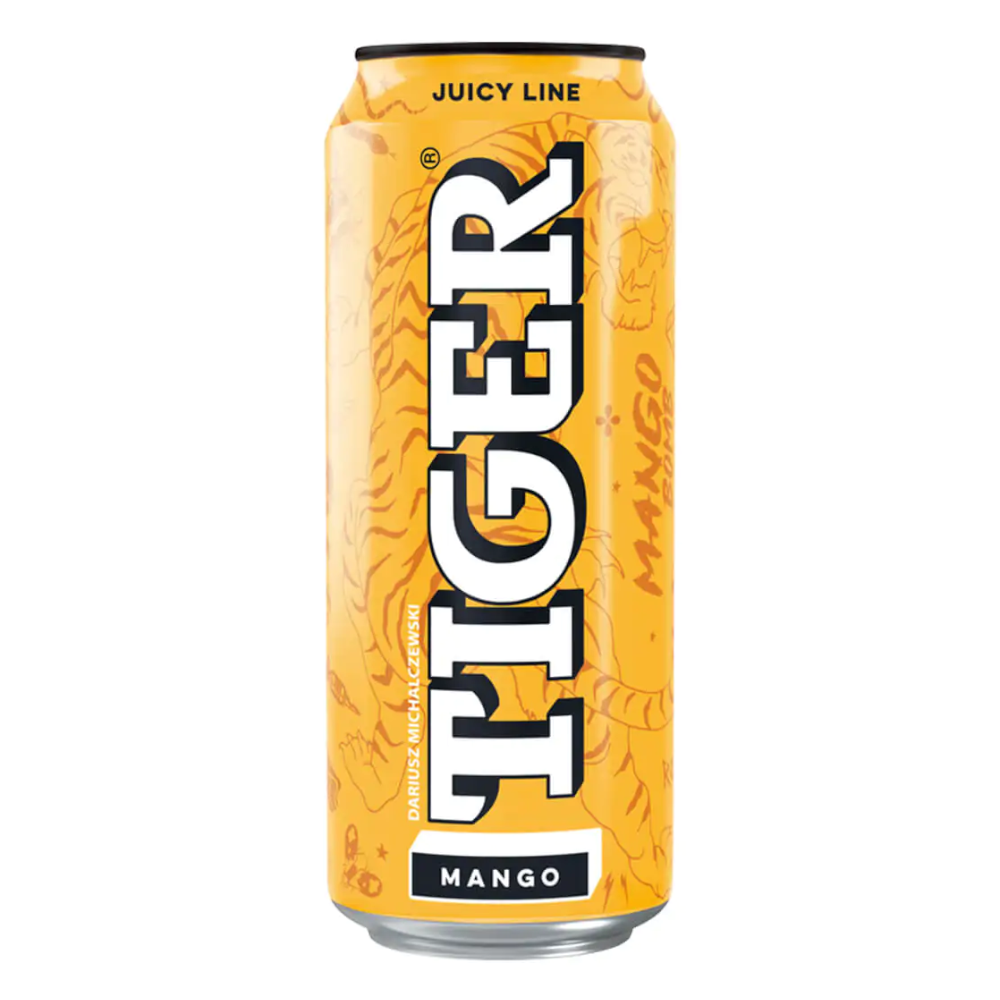 Energetyk Mango Bomb z Niską Zawartością Kofeiny 500 ml