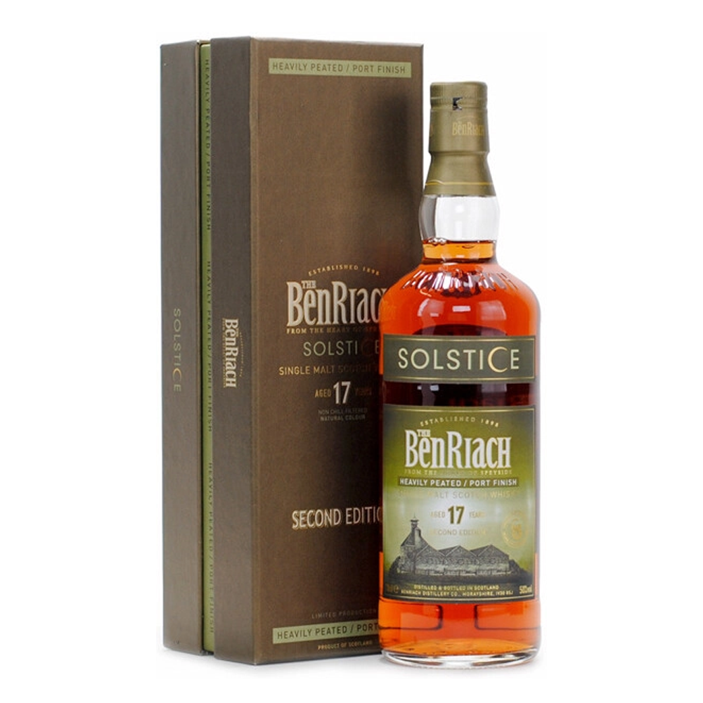 Whisky Benriach 17 YO Solstice 50% 700 ml Pudełko