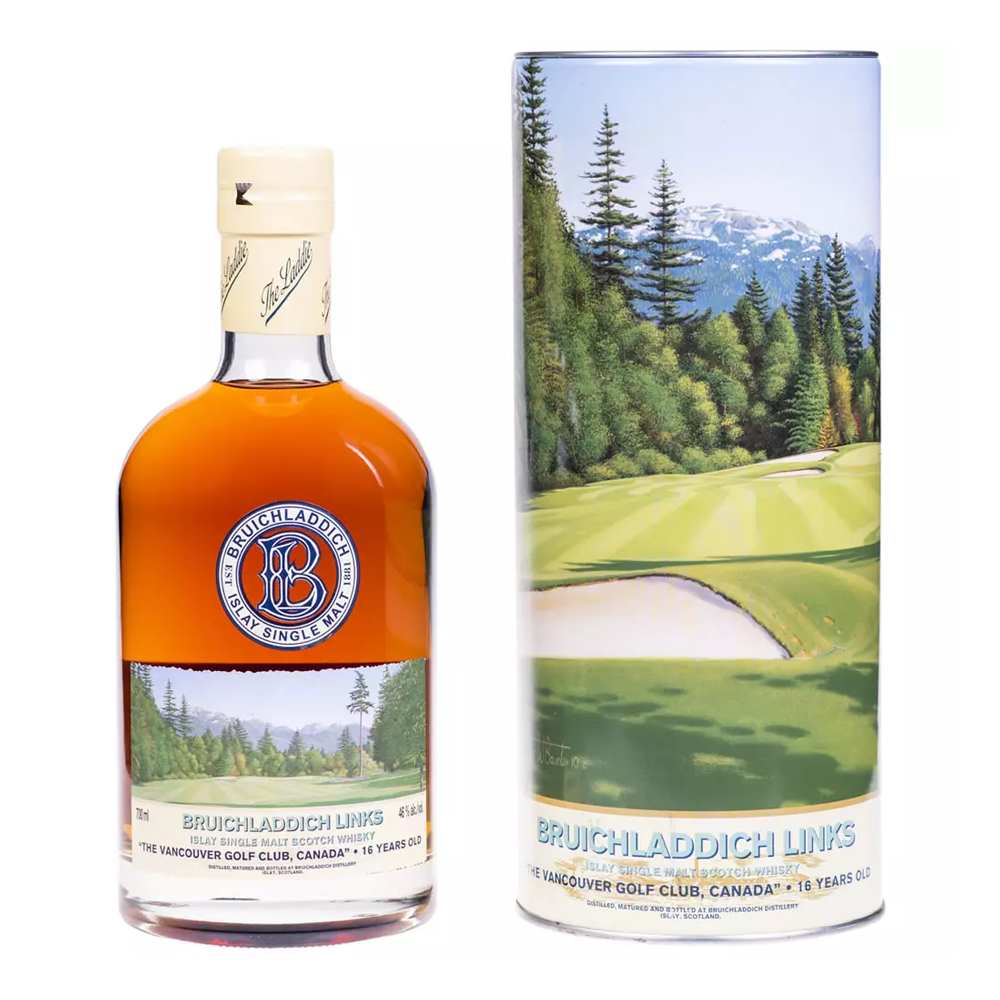 Whisky Bruichladdich 16YO Vancouver Club 46% 700 ml Tuba