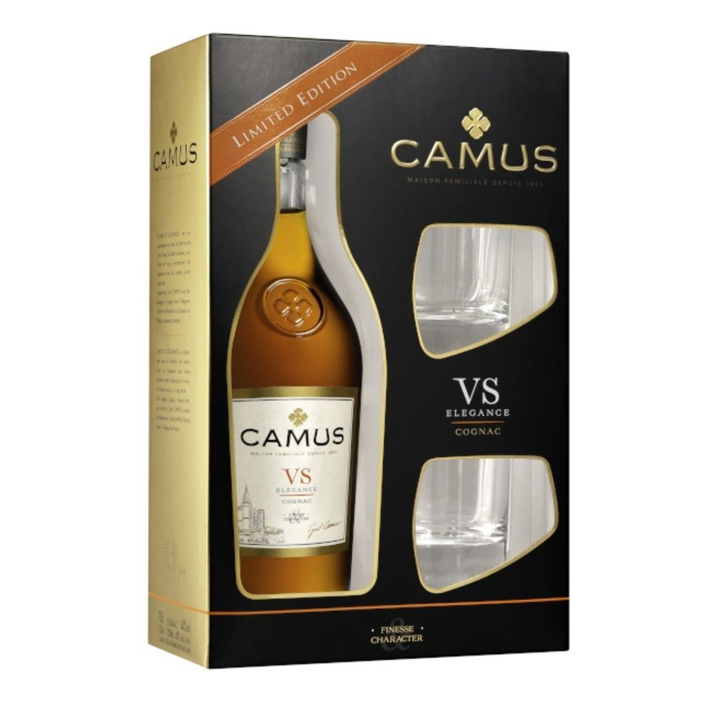 Koniak Cognac Camus Vs 40% 700 ml szklanki