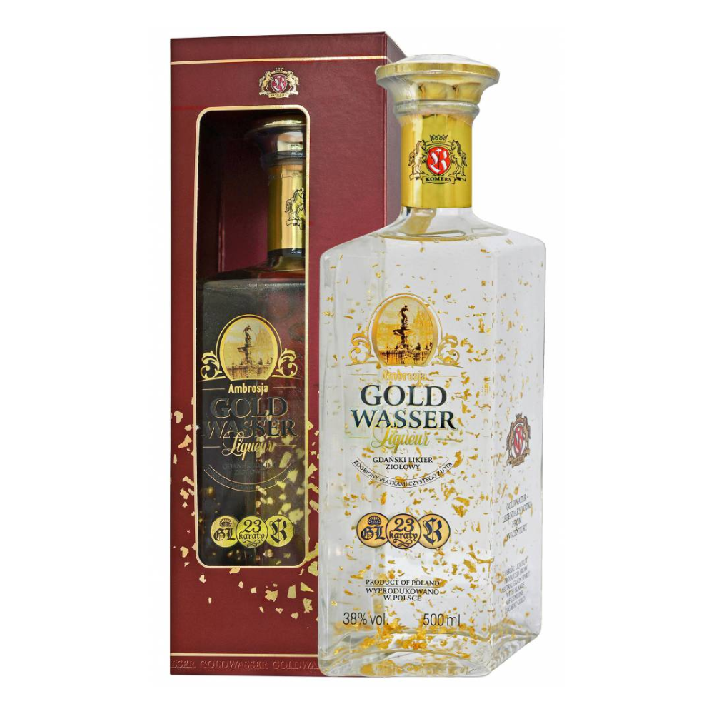 Likier Goldwasser Vip 38% 500 ml Kartonik