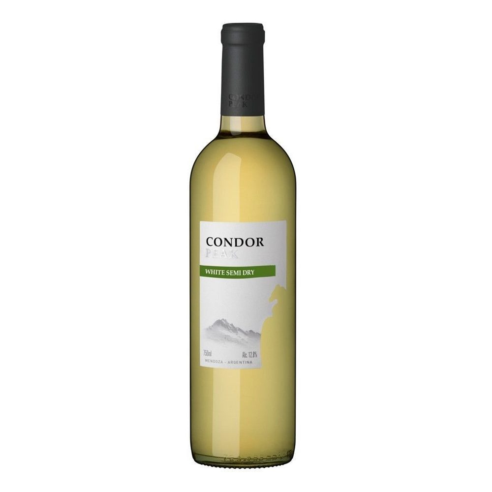 Wino Condor Peak White Semi Dry 12,5% białe półwytrawne 750 ml