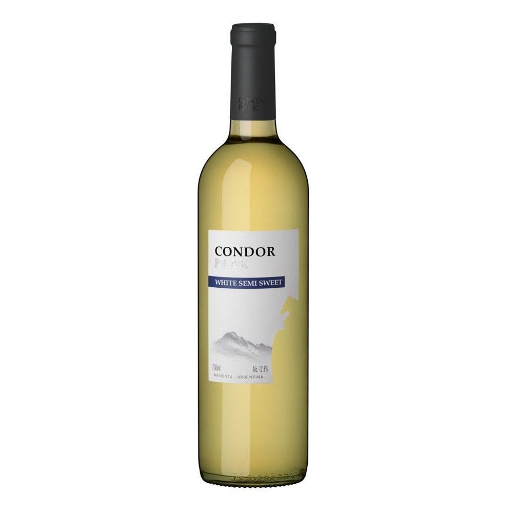 Wino Condor Peak White Semi Sweet 12,8% białe półsłodkie 750 ml
