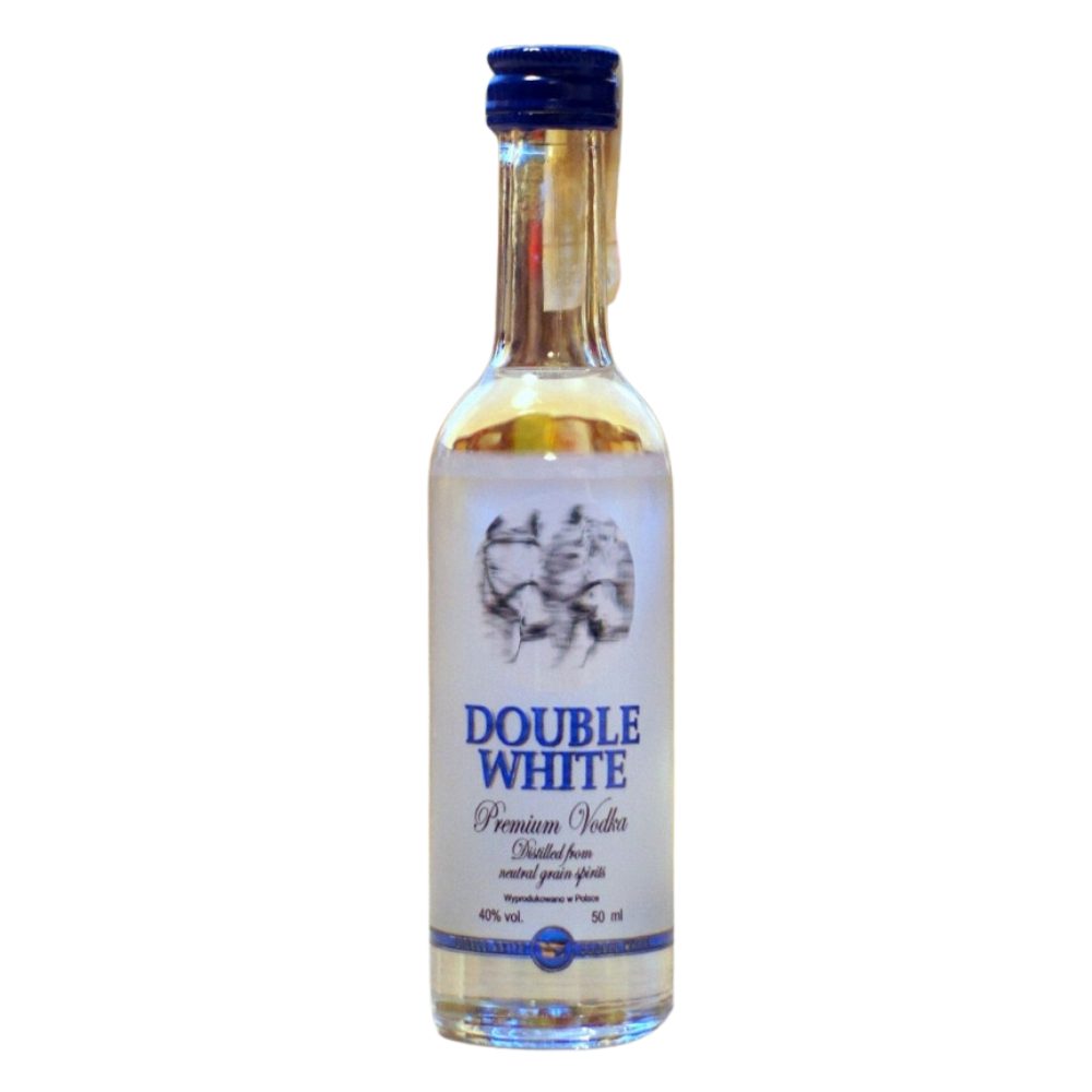 Wódka Miniaturka Double White 40% 50 ml