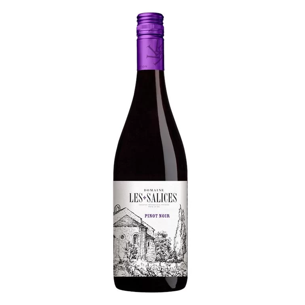 Wino Domaine Les Salices Pinot Noir 13% czerwone wytrawne 750 ml