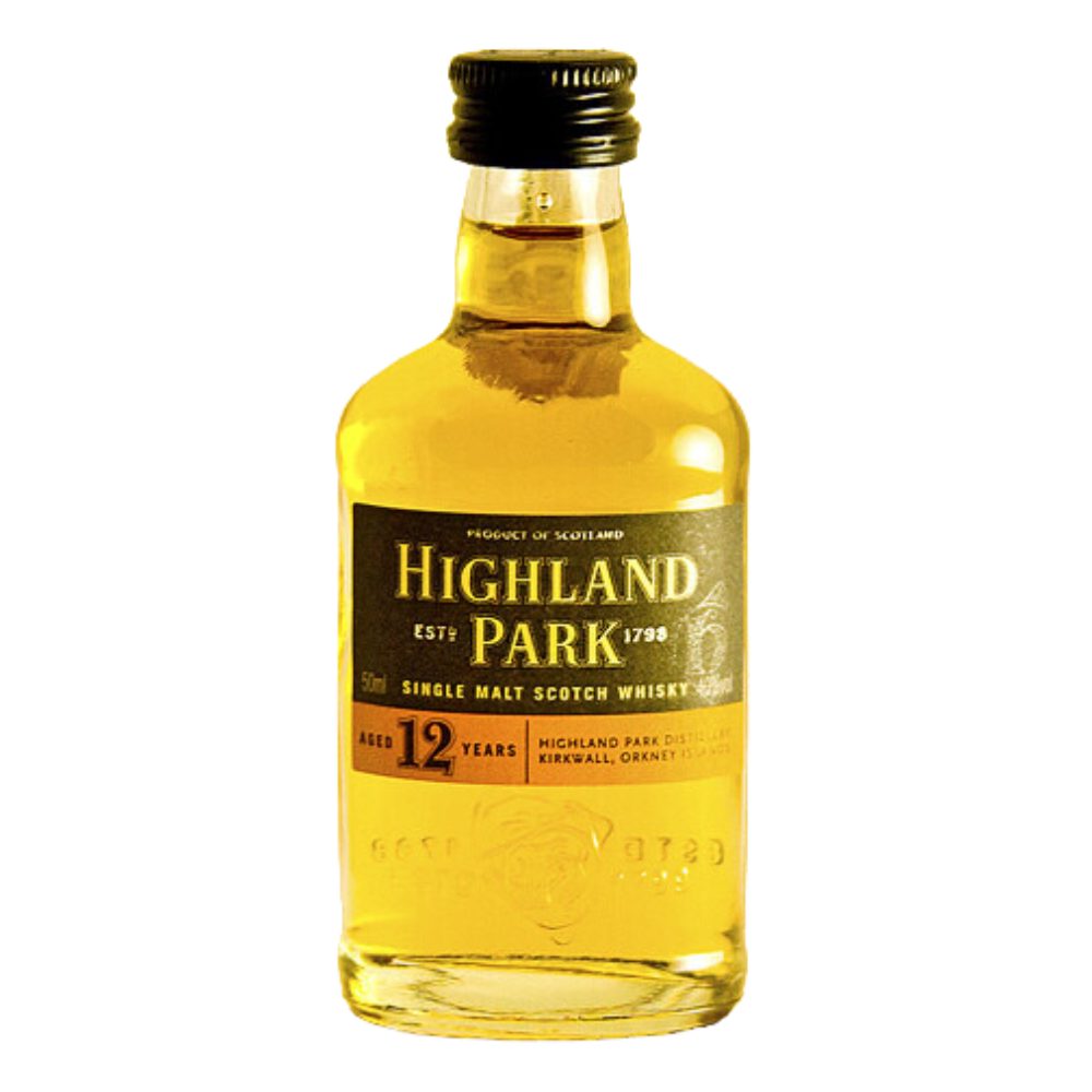 Whisky Miniaturka Highland Park 12 YO 40% 50 ml