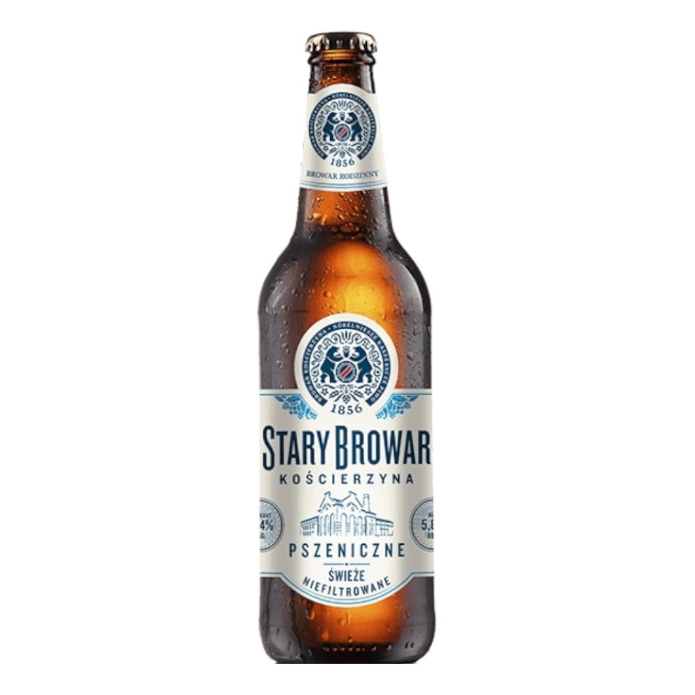 Piwo Browar Kościerzyna Pszeniczne 5,8% 500 ml