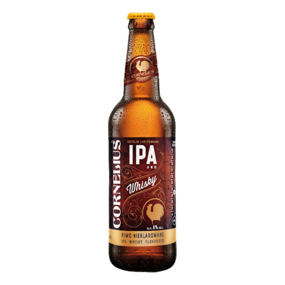 Piwo Cornelius IPA Whisky 6% 500 ml