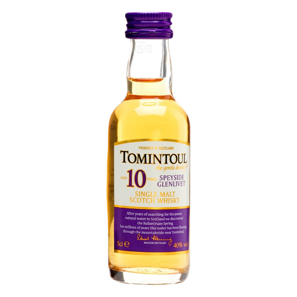 Whisky Miniaturka Tomintoul 10 YO 40% 50 ml