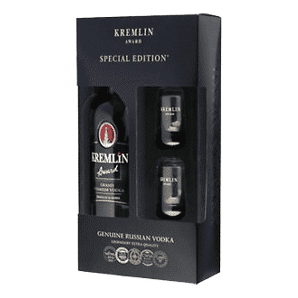 Wódka Kremlin Award Grand Premium 40% 700 ml szklanki