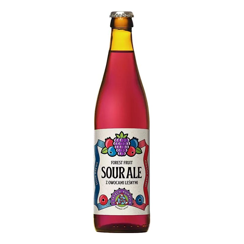 Piwo Trzech Kumpli Forest Fruit Sour Ale 5,1% 500 ml