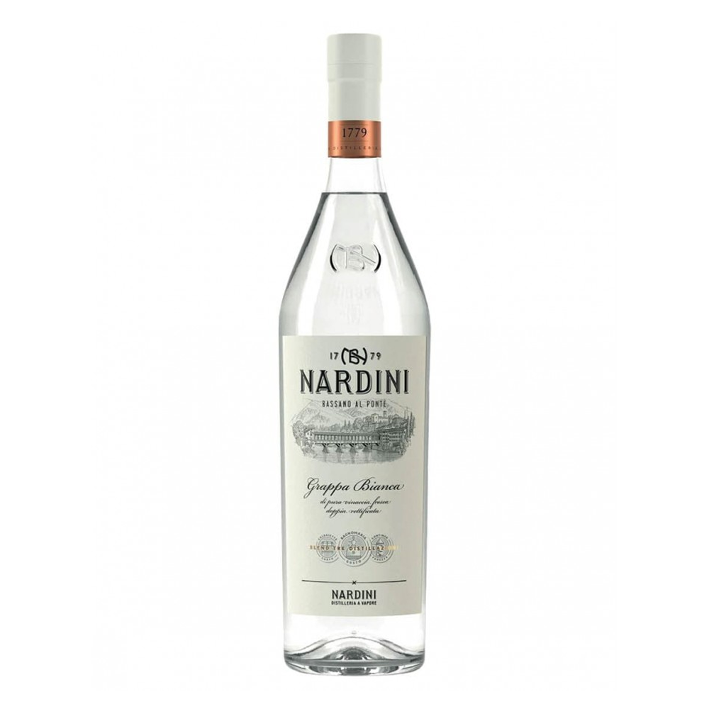 Grappa Nardini Bianca 50% 1000 ml