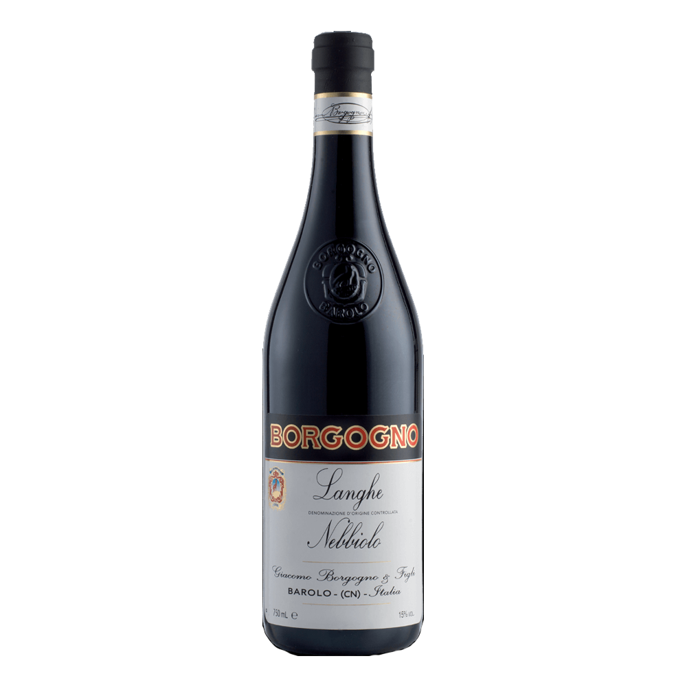 Wino Langhe Nebbiolo Borgogno Figli 13,5% czerwone wytrawne 750 ml