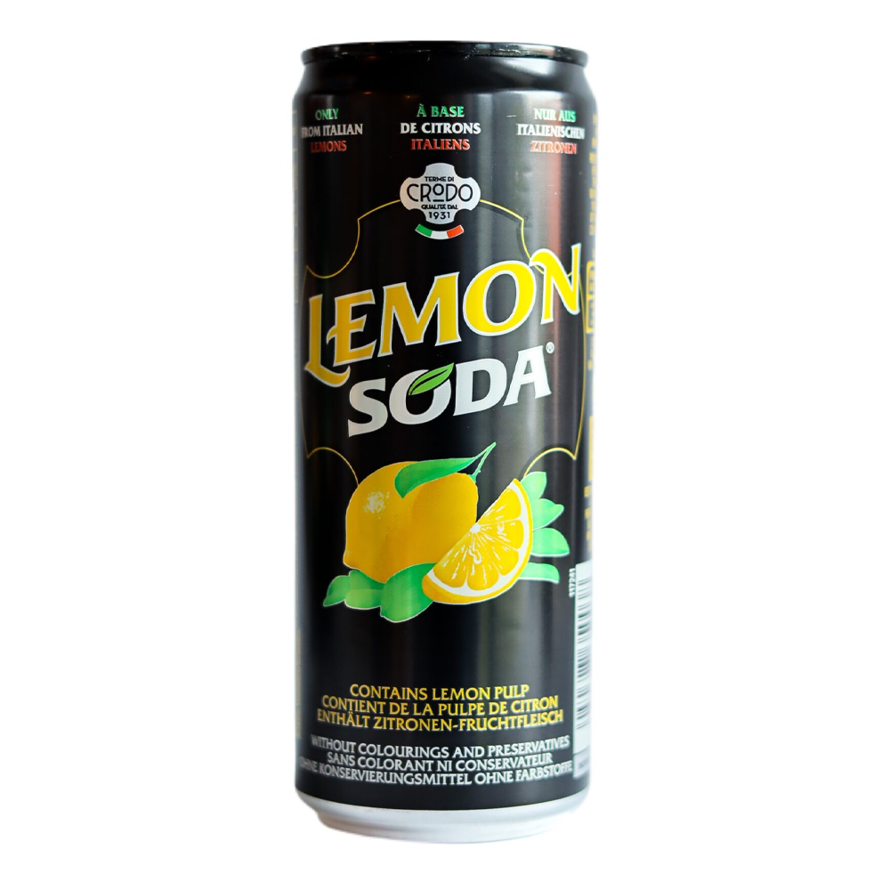 Napój Lemon Soda gazowany 330 ml puszka