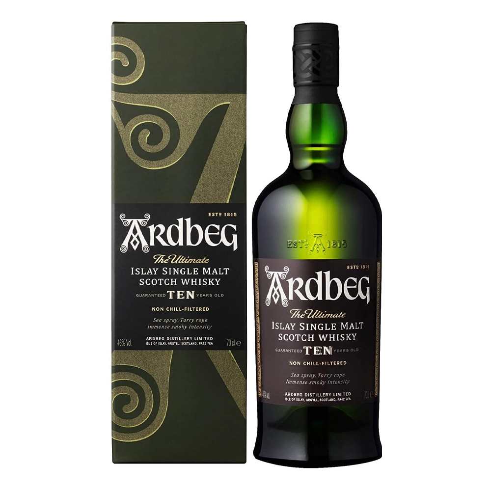 Whisky Ardbeg Ten 46% 700 ml kartonik