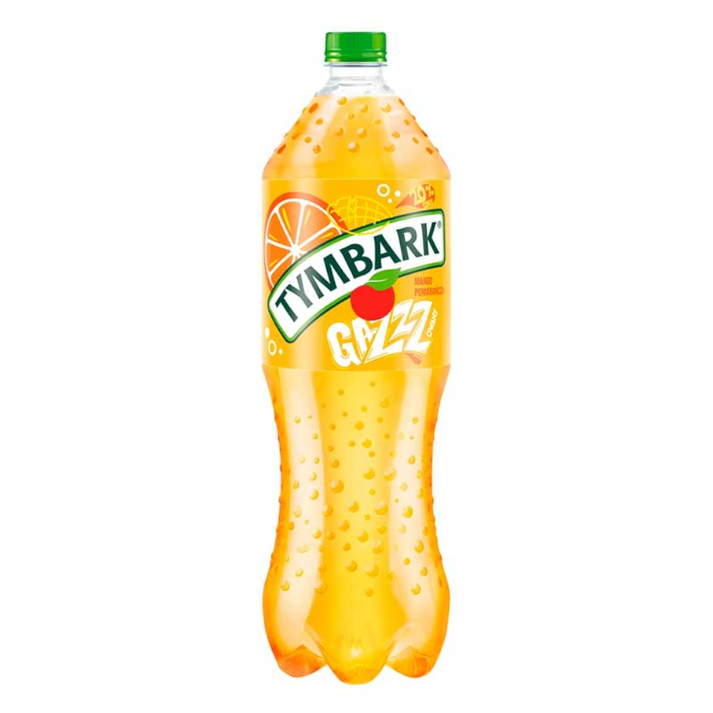 Napój Tymbark Gazzzowany Pomarańcza Mango 1500 ml