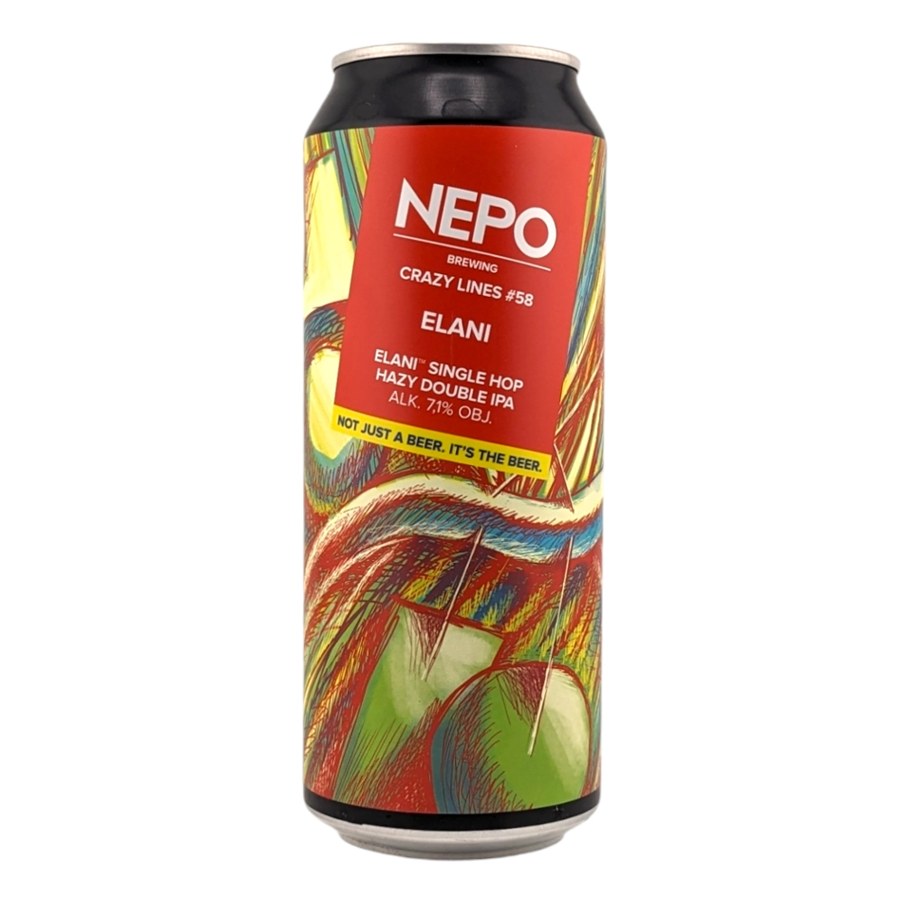 Piwo Nepo Elani Crazy Lines #58 7,1% 500 ml Puszka