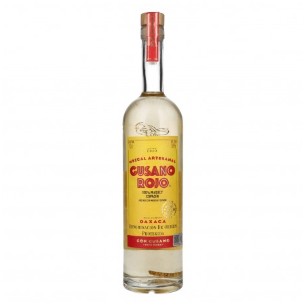 Tequila Mezcal Gusano Rojo 38% 700 ml