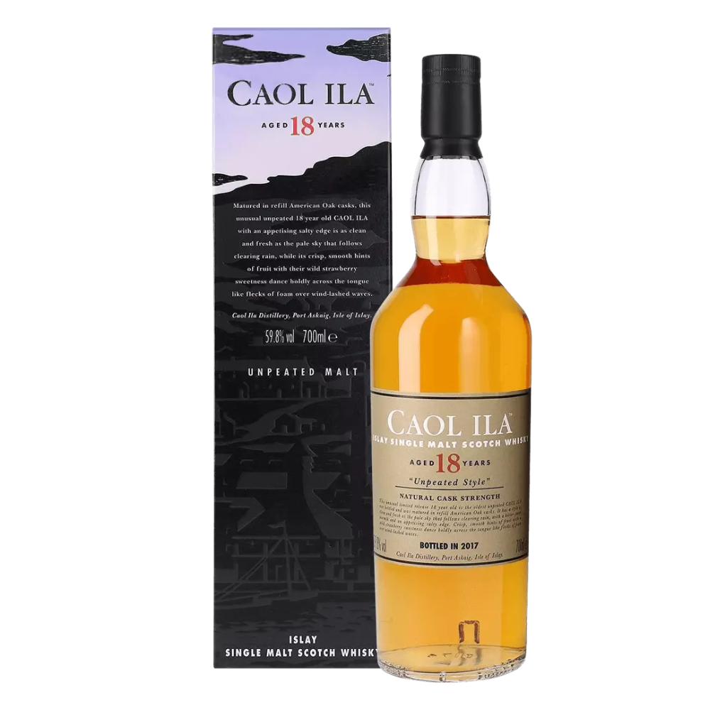Whisky Caol Ila 18 YO  Unpeated 59,8% 700 ml Kartonik