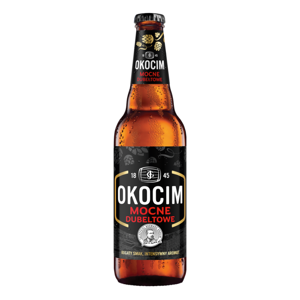 Piwo Okocim Mocne Dubeltowe 6,5% 500 ml