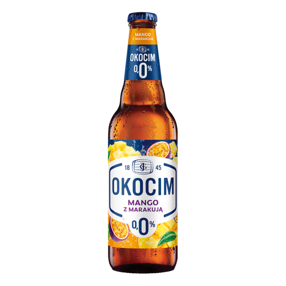 Piwo Okocim Mango z Marakują 0% 500 ml