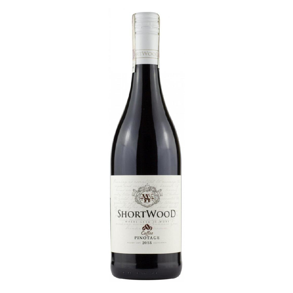 Wino Shortwood Premium Coffee Pinotage 14,5% czerwone wytrawne 750 ml