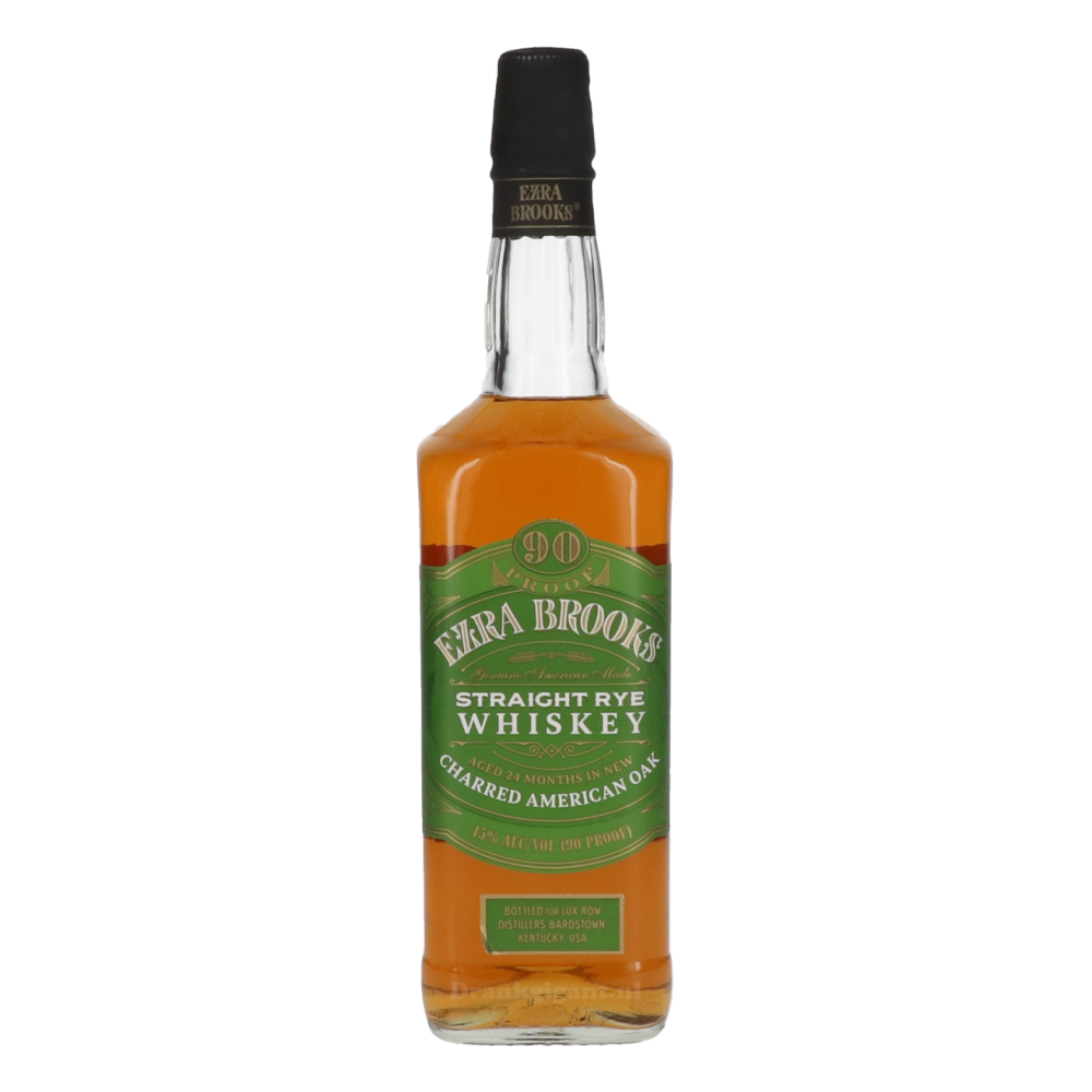 Whisky Bourbon Ezra Brooks Rye 45% 700 ml