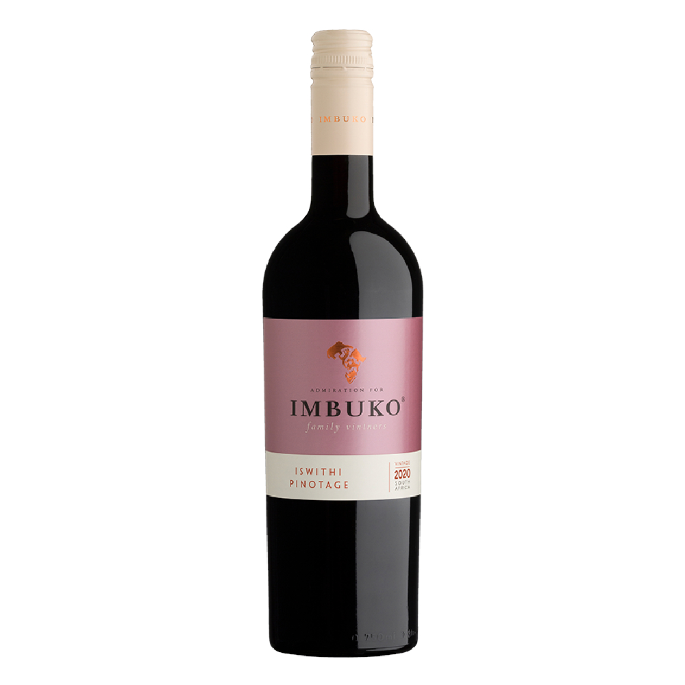Wino Imbuko Iswithi Pinotage 14% czerwone półsłodkie 750 ml