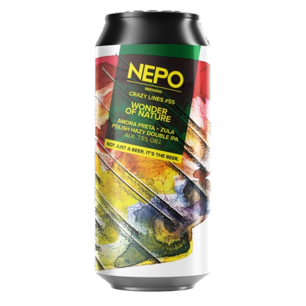 Piwo Nepo Wonder Of Nature - Crazy Lines #55 7,5% 500 ml Puszka