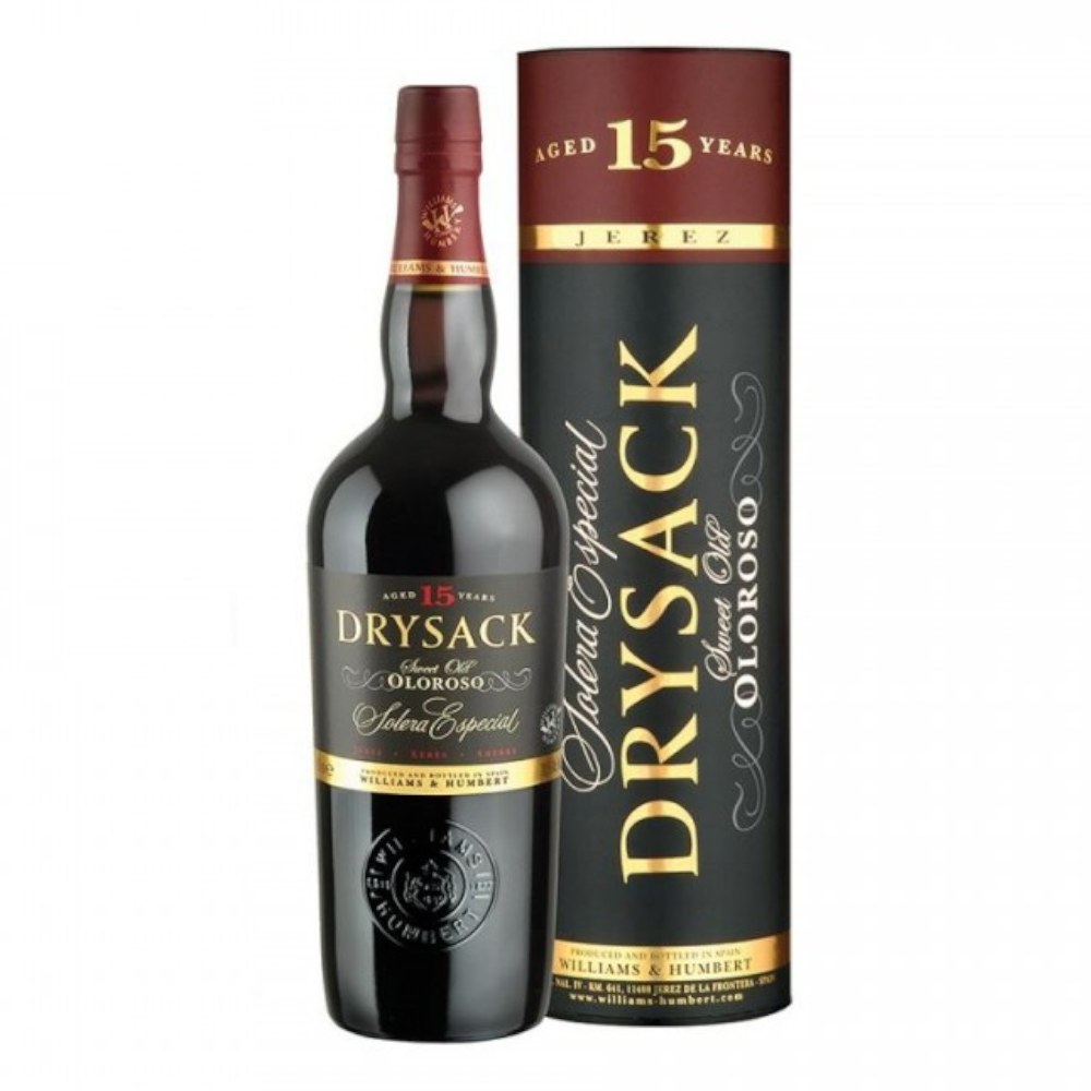 Wino Dry Sack Medium Sweet Solera Especial 15 YO 20% czerwone półsłodkie 500 ml