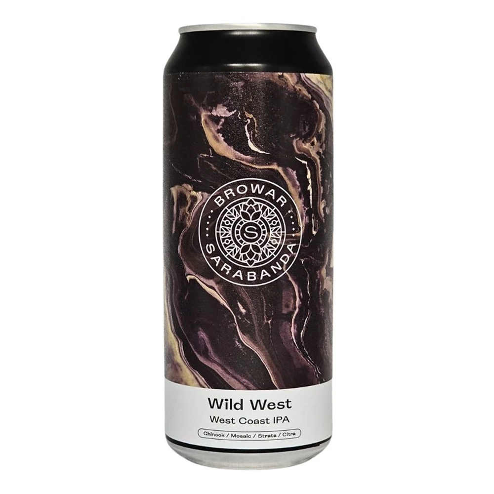 Piwo Sarabanda Wild West 6,2% 500 ml puszka