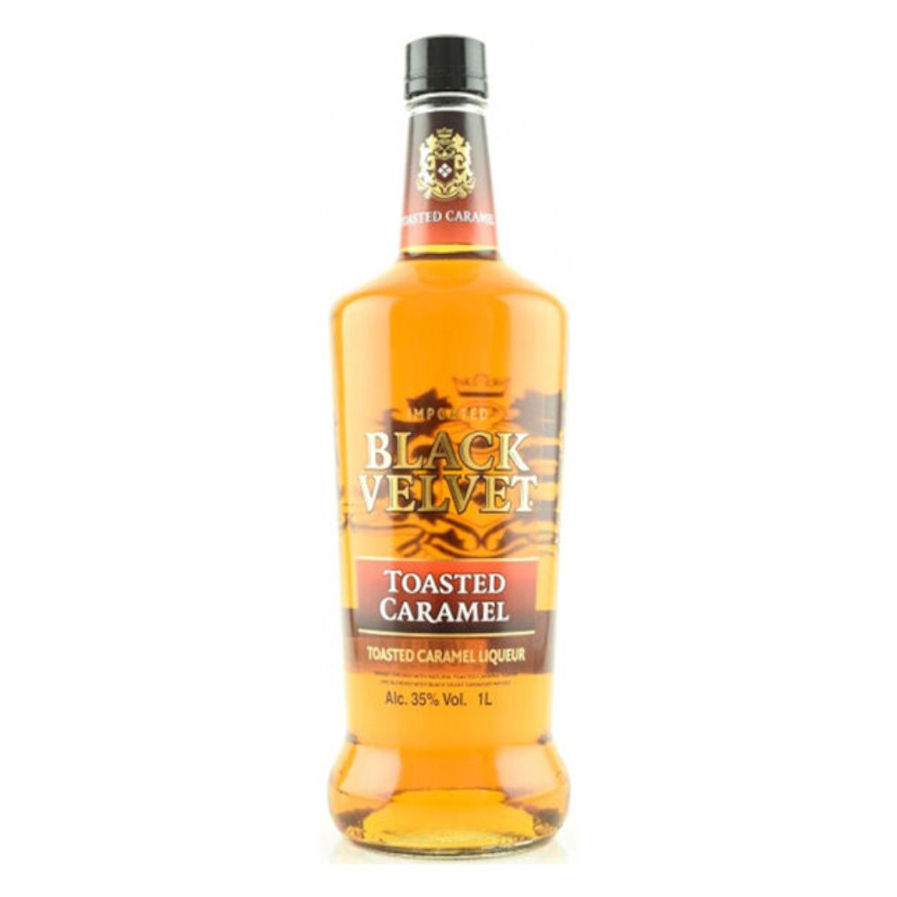 Whisky Black Velvet Toast Caramel 35% 1000 ml