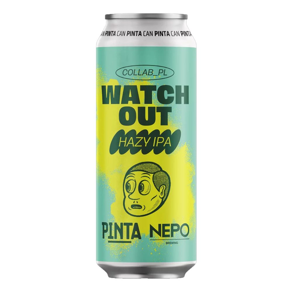 Piwo Pinta Collab_Pl Watch Out Nepo Brewing 16,5 6,5% 500 ml puszka