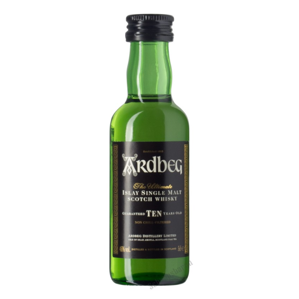 Whisky Ardbeg 10 YO 46% 50 ml