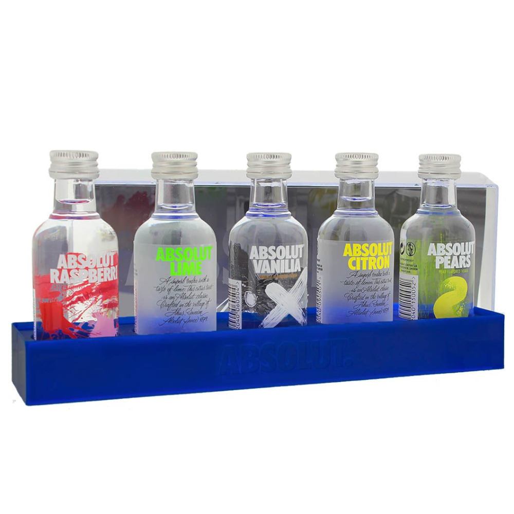 Wódka zestaw Absolut Miniset Pack 40% 5 x 50 ml