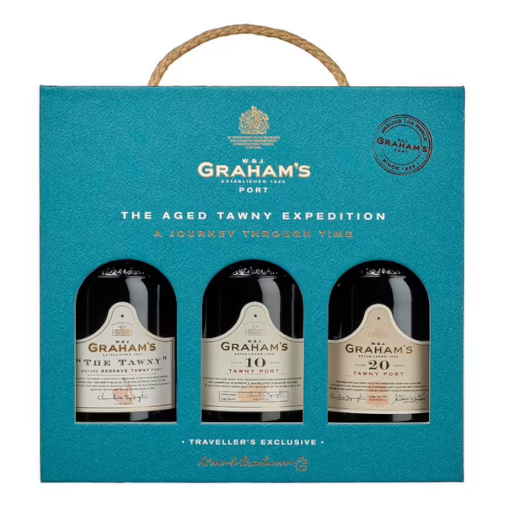 Wino Porto Graham's pack (Tawny 10 YO 20 YO) 20% 3 x 200 ml