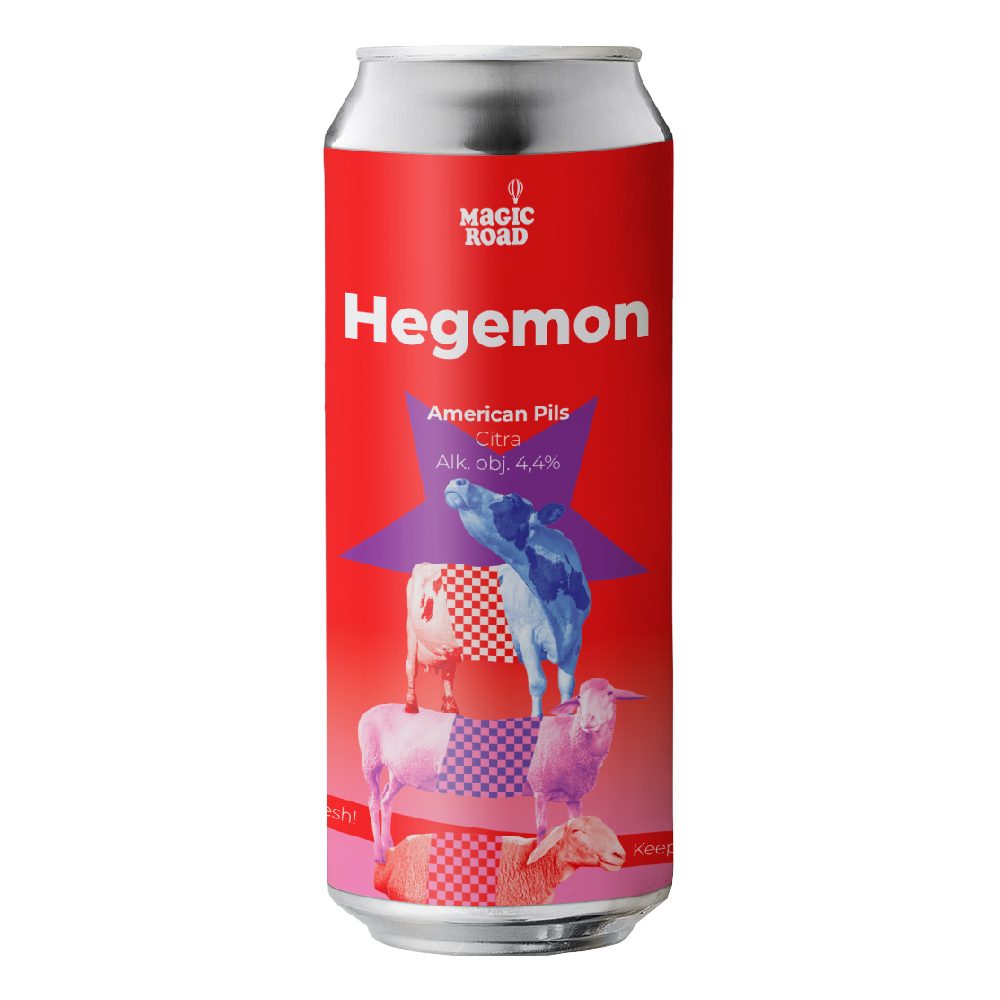 Piwo Magic Road Hegemon 4,4% 500 ml puszka