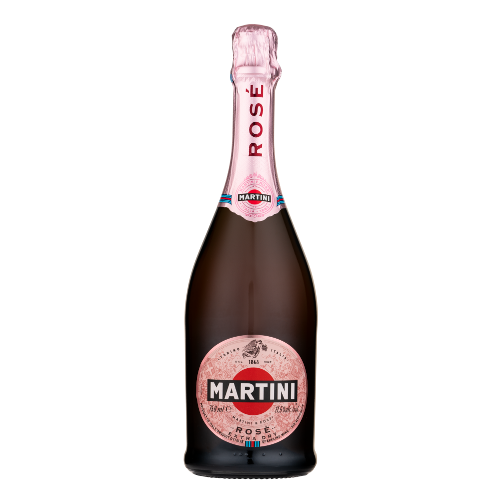Wino musujące Martini Rose 11,5% różowe wytrawne 750 ml