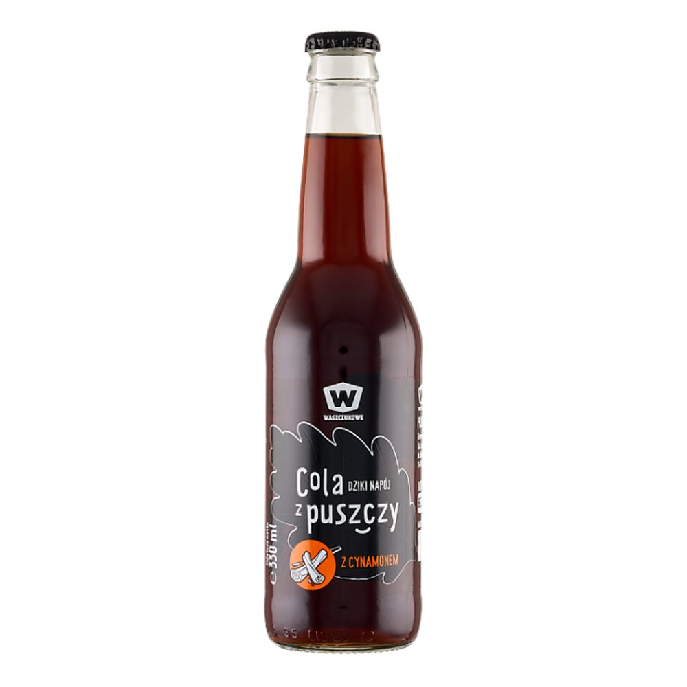 Napój Waszczukowe Dziki Napój Cola z puszczy z cynamonem 330 ml gazowany