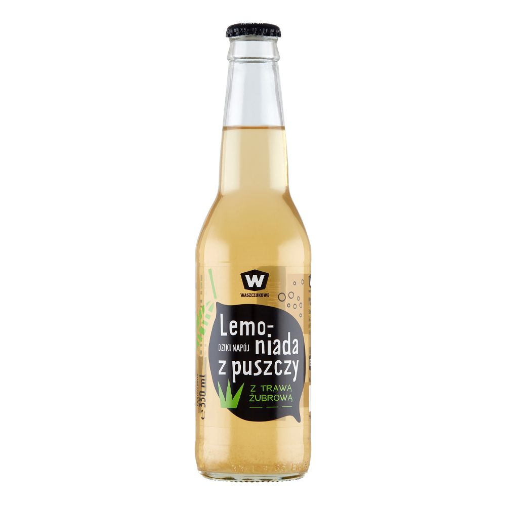 Napój Dziki Napój Lemoniada z Puszczy z Trawą Żubrową 330 ml gazowany
