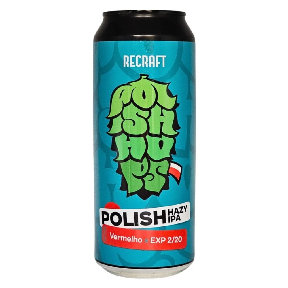 Piwo Recraft Polish Hazy IPA Vermelho Exp 2/20 500 ml Puszka