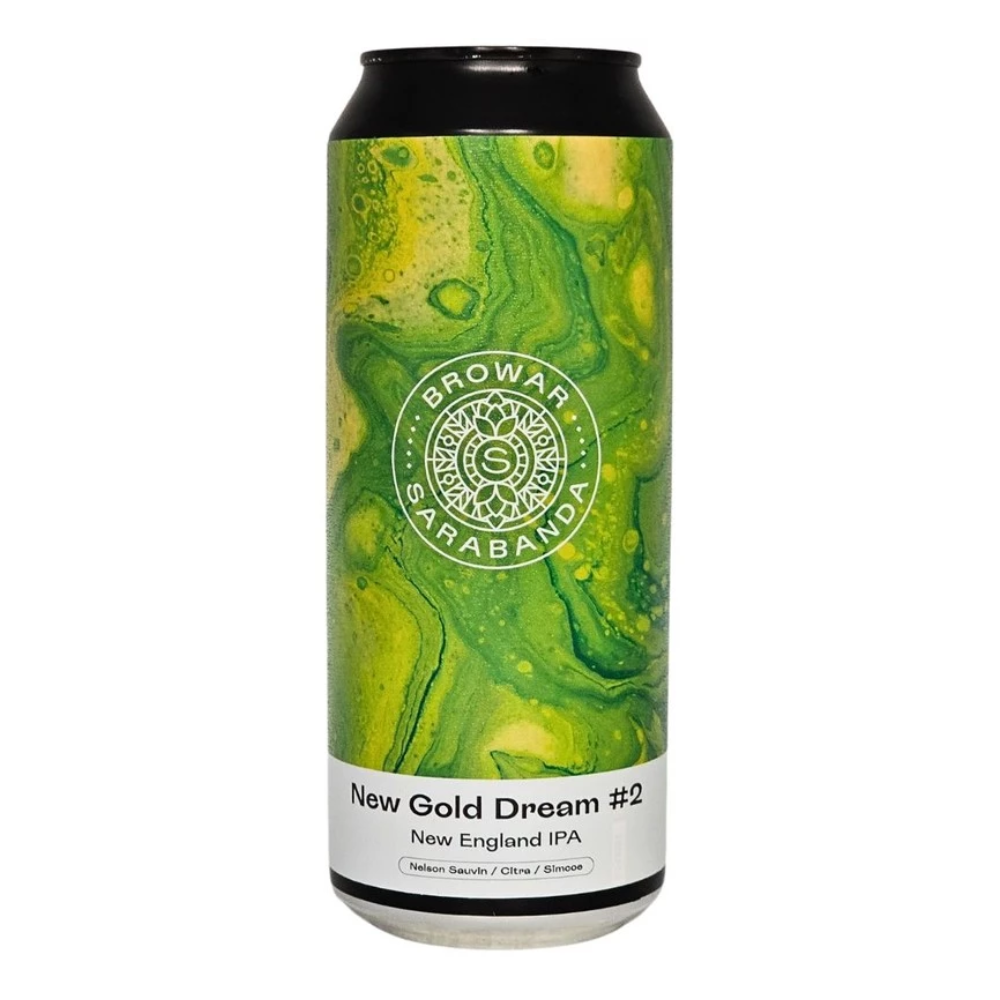 Piwo Sarabanda New Gold Dream #2 6,1% 500 ml Puszka