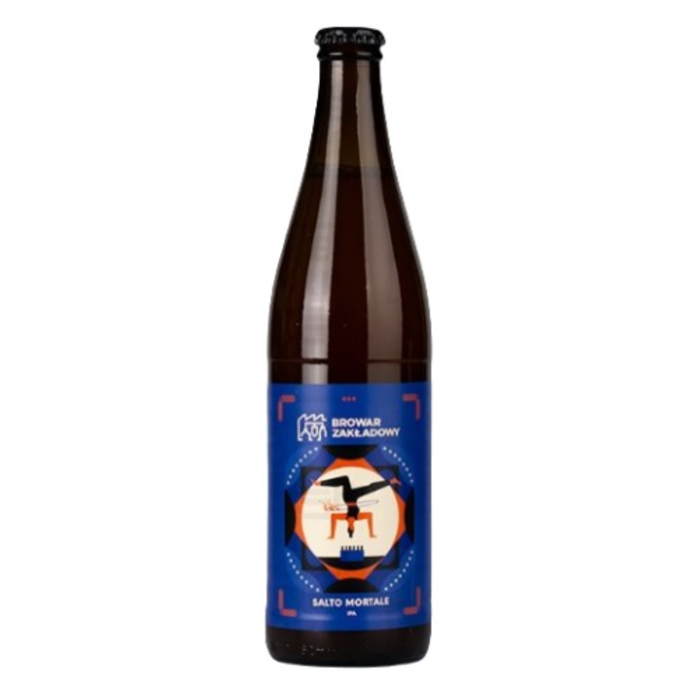Piwo Zakładowy Salto Mortale 4,8% 500 ml