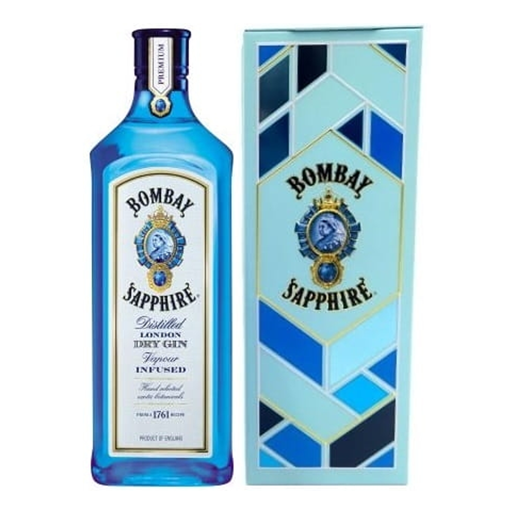 Gin Bombay Sapphire 40% 700 ml + puszka