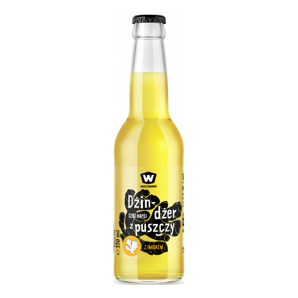 Napój Dziki Napój Dżin-Dżer z Imbirem 330 ml gazowany